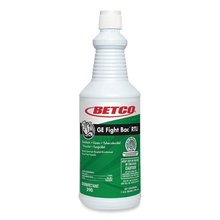 BETCO Cleaners & Detergents, Bottle, Fresh, 12 PK 3901200